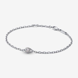 Pandora Brilliance 0.15 ct tw Armbänder Silber | QYPTRCI-70